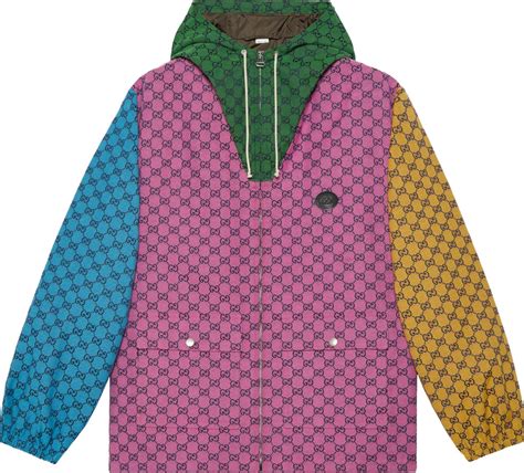 gucci windbreaker multicolor